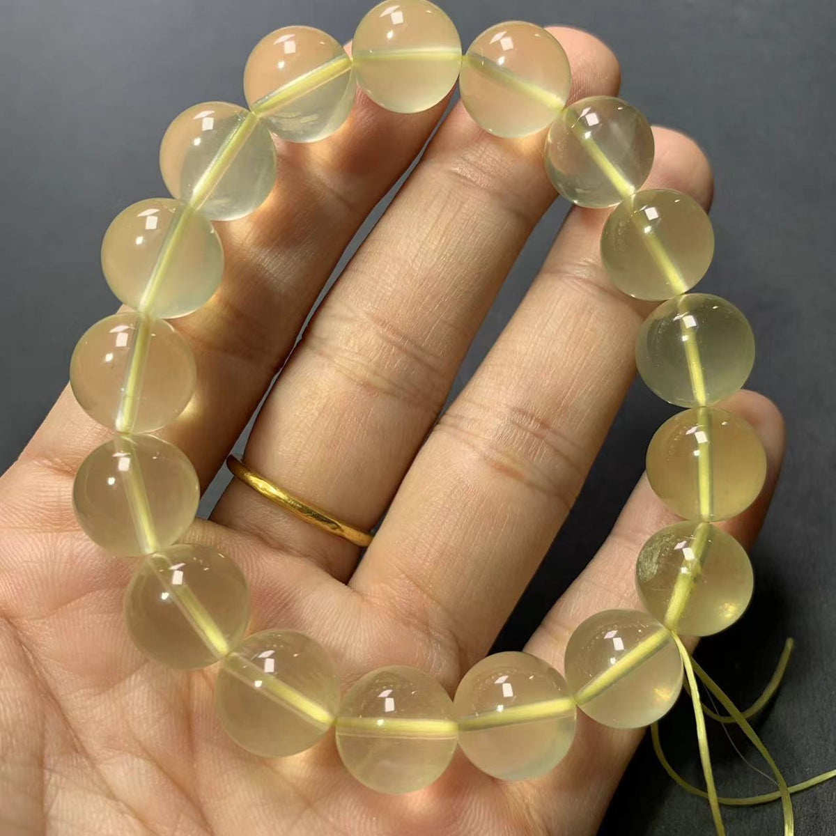 Natural Lemon Quartz Bracelet