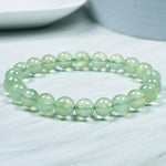 Natural Green Prehnite Crystal Bracelet