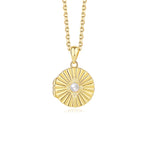 S925 Sterling Silver Opal Necklace