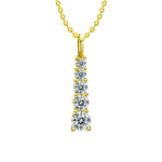 S925 Sterling Silver Moissanite Necklace