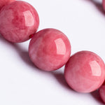 Natural Rhodonite Beaded Bracelet