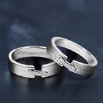 S925 Sterling Silver Moissanite Engagement Ring