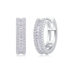 S925 Sterling Silver Moissanite Earrings