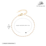 S925 Sterling Silver Bracelet with Colorful Enamel Detail