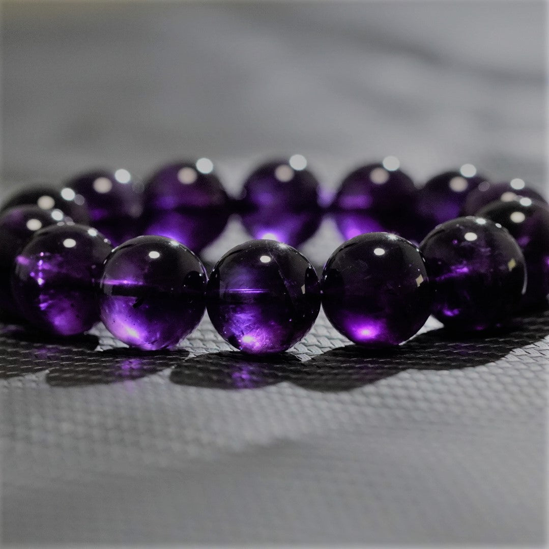 Natural Uruguayan Amethyst Bracelet