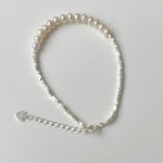 S925 Sterling Silver Natural Freshwater Pearl Bracelet