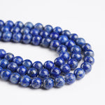 Natural Lapis Lazuli Bead Prayer Bracelet