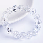 Natural Rainbow Azeztulite Bracelet
