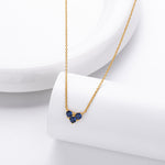 S925 Sterling Silver Niche Design Zirconia Necklace