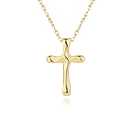S925 Sterling Silver Cross Necklace