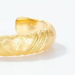 S925 Sterling Silver Gold Plated Ring