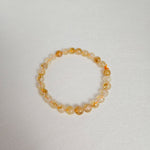 Natural Citrine Beaded Bracelet