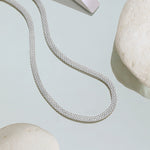 S925 Sterling Silver Openwork Necklace