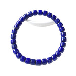 Natural Lapis Lazuli Bracelet with Flat-Cut Disc Beads
