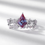 S925 Sterling Silver Alexandrite Ring