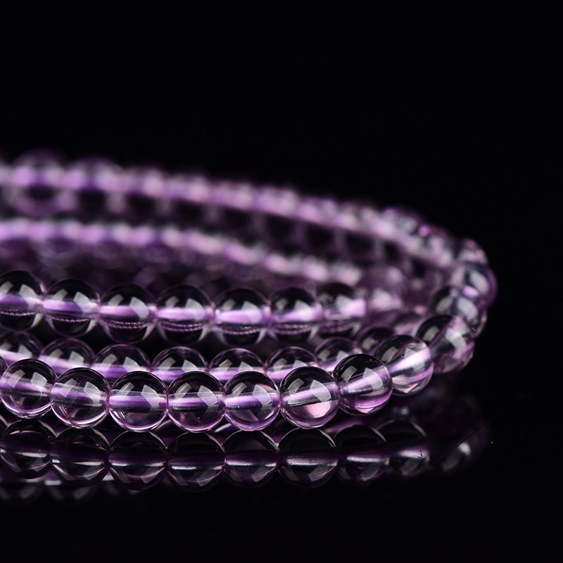 Natural Amethyst Multi-Strand Bracelet