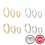 S925 Sterling Silver Moissanite Earring sets