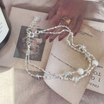 S925 Sterling Silver Double-Layer Star Bracelet