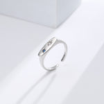 Popular S925 sterling silver rings in Europe and America, featuring niche designs