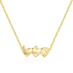 S925 Sterling Silver Heart Necklace