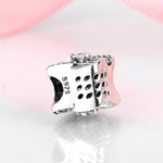 S925 Sterling Silver Infinite Ring Micro Inlaid Zircon Pendant