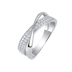 S925 Silver Moissanite Ring