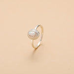 S925 Sterling Silver Opal Ring