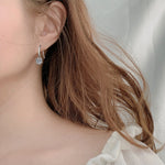 Moissanite Classic Six-Prong Earrings in 925 Sterling Silver