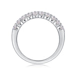 S925 Silver Moissanite Ring