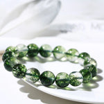 Natural Green Phantom Quartz Bracelet