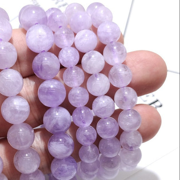 Natural Lavender Amethyst Bracelet