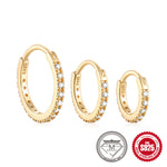 S925 Sterling Silver Moissanite Earring sets