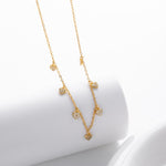 S925 pure silver zirconia ins exclusive necklace