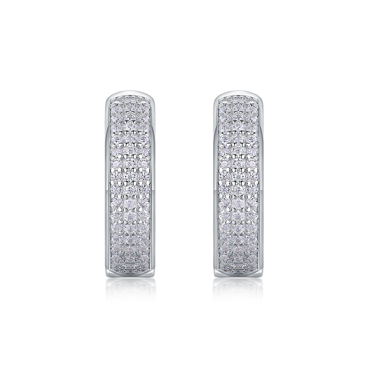S925 Silver "Timeless" Moissanite Earrings