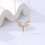 S925 Sterling Silver Necklace Set with Zirconia