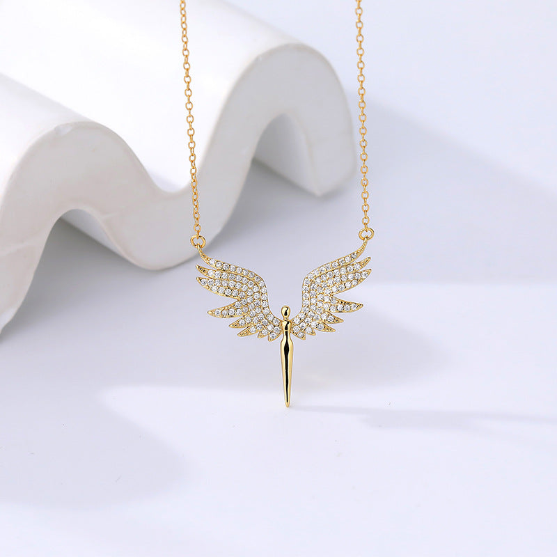 S925 Sterling Silver Necklace Set with Zirconia