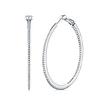 S925 Silver Statement Moissanite Earrings