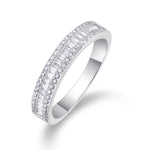 S925 Silver Moissanite Ring