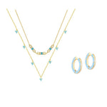 S925 Sterling Silver Turquoise Necklace