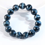 Natural Blue Tiger's Eye Bracelet