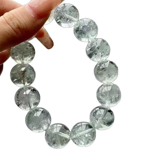 Natural Green Azeztulite Bracelet