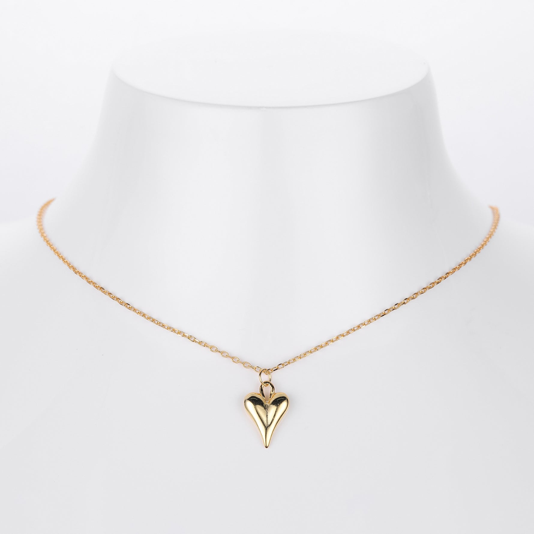 S925 Sterling Silver Heart Necklace