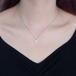 S925 Sterling Silver Fatima Hand Zircon Inlaid Necklace