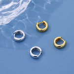 925 Sterling Silver Hoop Earrings