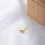S925 Silver Zircon Inlaid Twelve Constellation Pendant Necklace