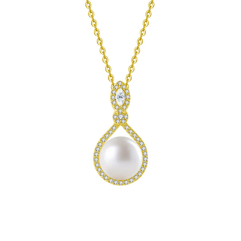 S925 Sterling Silver Moissanite Treasure Life Necklace