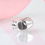 S925 Sterling Silver Valentine's Day Crown Heart-Shaped Pendant