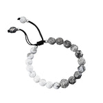 999 Pure Silver Mantra Beads Bracelet, Premium Stylish Men’s Wristband