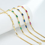 S925 Sterling Silver Cubic Zirconia Bracelet