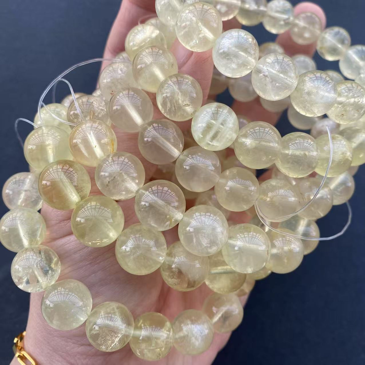 Natural Lemon Citrine Bracelet